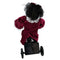 Anamatronic Demonic Doll on Tricycle Halloween Prop Decoration – 35cm