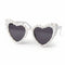 Heart Shaped Glasses With Pearls