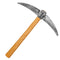 Pickaxe Realistic Fancy Dress Prop - 49cm