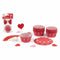 Valentine Heart Cupcake Kit - Pack of 24
