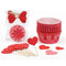 Valentine Heart Cupcake Kit - Pack of 24