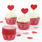 Valentine Heart Cupcake Kit - Pack of 24