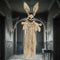 Hell Bunny Light Up Eyes Halloween Prop Decoration – 110cm