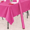 Hot Pink Plastic Table Roll - 30.5m x 1m