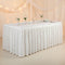 White Table Skirting – 70cm x 4.2m