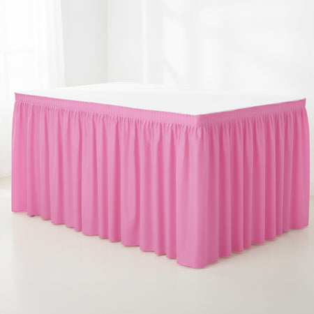 Light Pink Table Skirting – 70cm x 4.2m