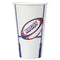 Rugby Large Paper Cups - 532ml - Pack of 10