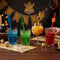 Harry Potter Houses Paper Straws with Badges - Pack of 8