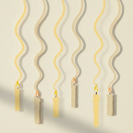 Harry Potter Floating Candles Hanging Decorations - Pack of 6