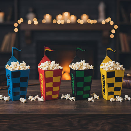 Harry Potter Quidditch Paper Treat Boxes - Pack of 8