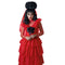 Beetlejuice Lydia Deetz Red Bride Costume