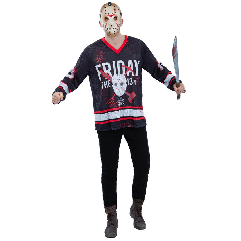 Friday the 13th Jason Voorhees Hockey T-Shirt