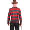 Nightmare On Elm Street Freddy Krueger Costume Set - T-Shirt & Mask