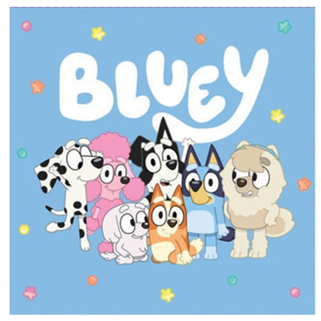 Bluey Luncheon Paper Napkins - Pack of 16