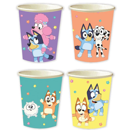 Bluey Paper Cups - Pack of 8 - 266ml
