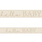 Hello Baby Neutral Foil Banner - 2.7m