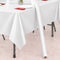 White Plastic Table Roll - 30.5m x 1m