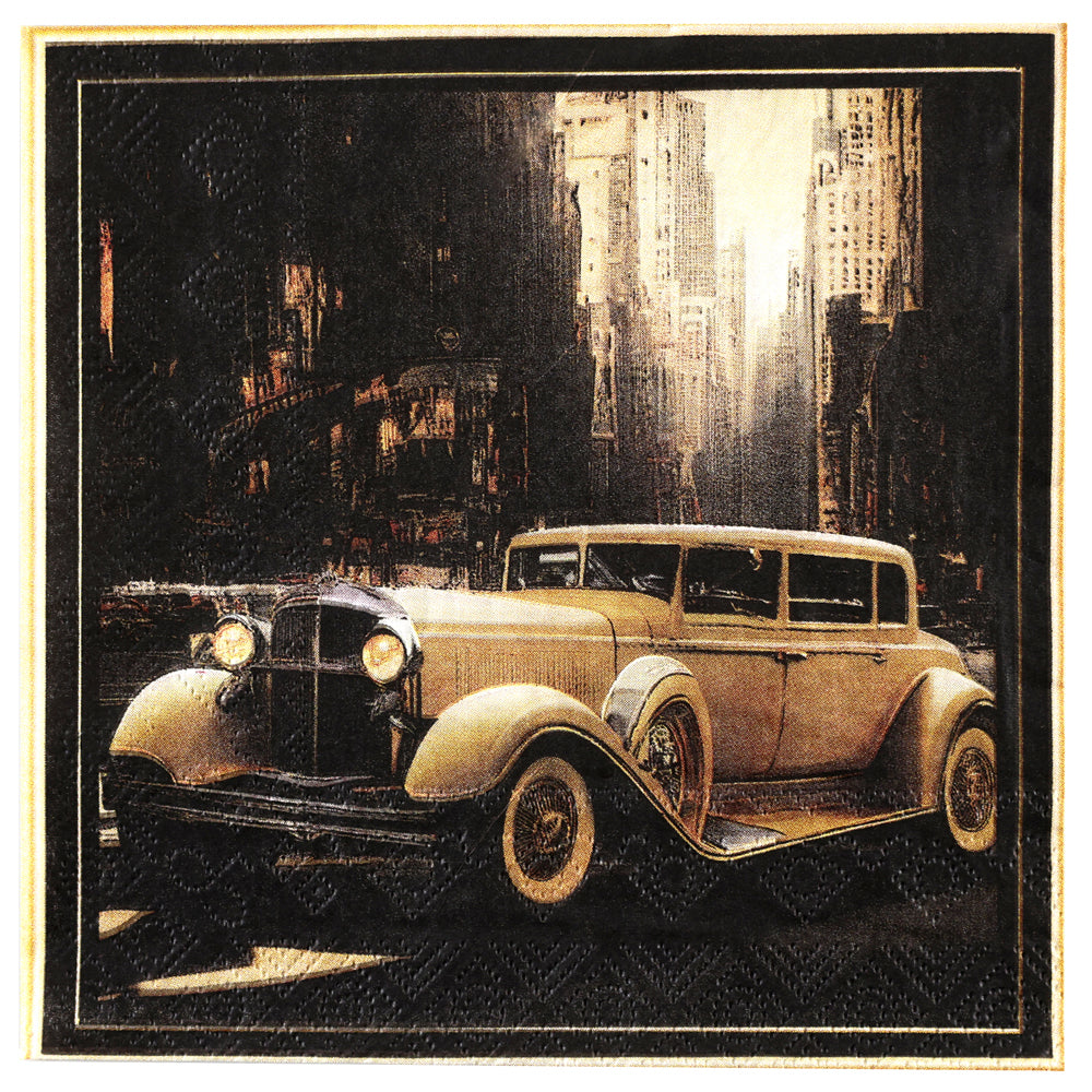 1920's Gatsby Paper Napkins - 33cm - Pack of 20