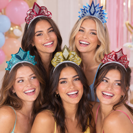 Glitter Tiaras - Assorted Designs - Each