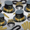Gold Legacy New Year Hat & Novelty Party Pack - For 10 People
