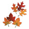 Fabric Autumn Leaves - 14cm - Pack of 12