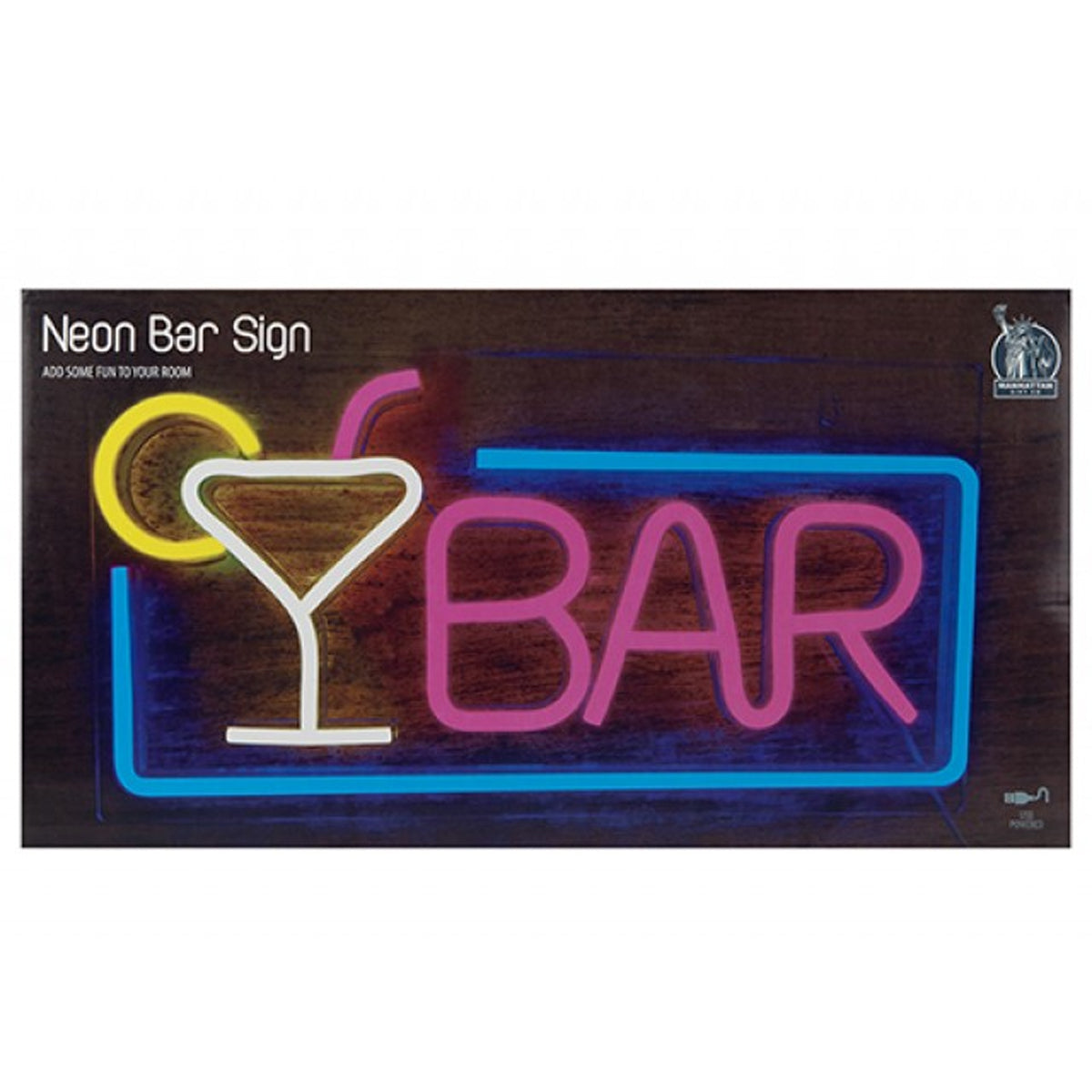 Neon Bar Sign Light 42cm | LED Party Decoration & Home Bar Sign – Party ...