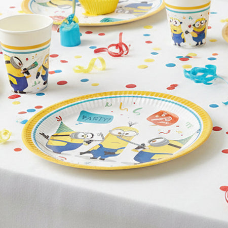 Minions Paper Plates – 23cm – Pack of 8