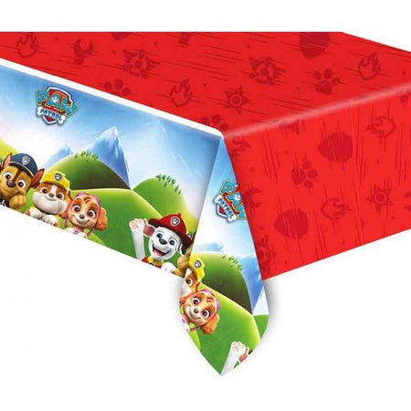 Paw Patrol Plastic Tablecloth - 1.8 x 1.2m