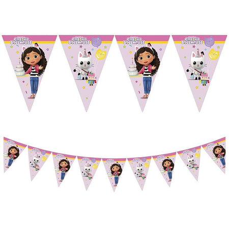 Gabby's Dollhouse Happy Birthday Bunting - 2.3m