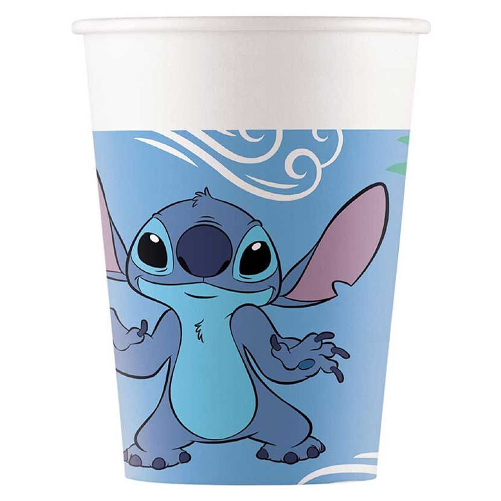 Lilo and Stitch Paper Cups - 200ml - Pack of 8