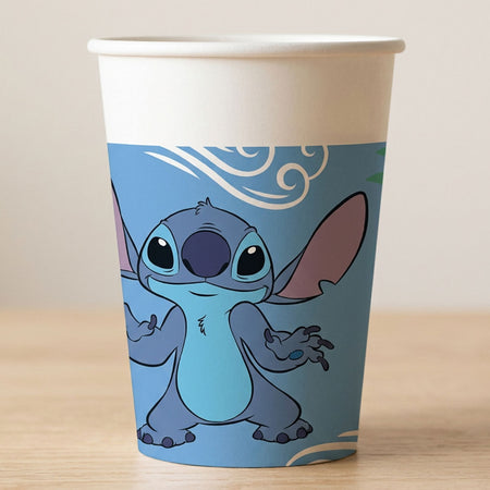Lilo and Stitch Paper Cups - 200ml - Pack of 8
