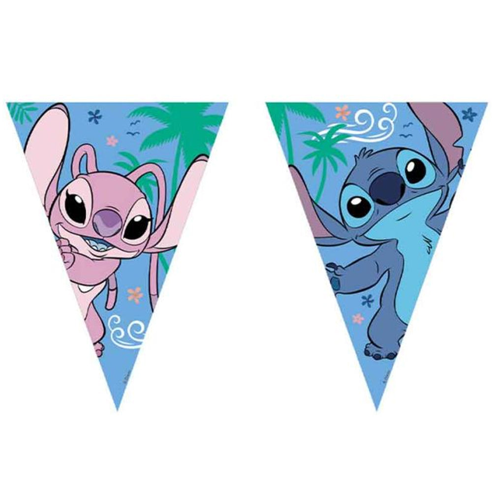 Lilo and Stitch Paper Bunting Decoration - 2.3m