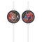 Spider-Man Paper Drinking Straws - Pack of 4