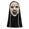 Scary Screaming Nun Latex Halloween Mask