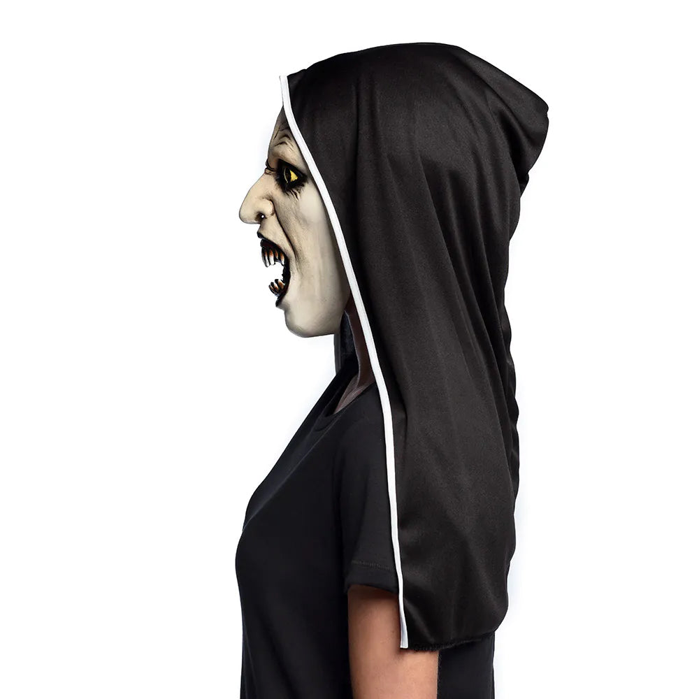Scary Screaming Nun Latex Halloween Mask