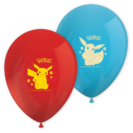 Pokemon Latex Balloons - Pack of 6