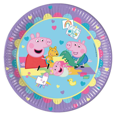 Peppa Pig Paper Plates - 23cm - Pack of 8