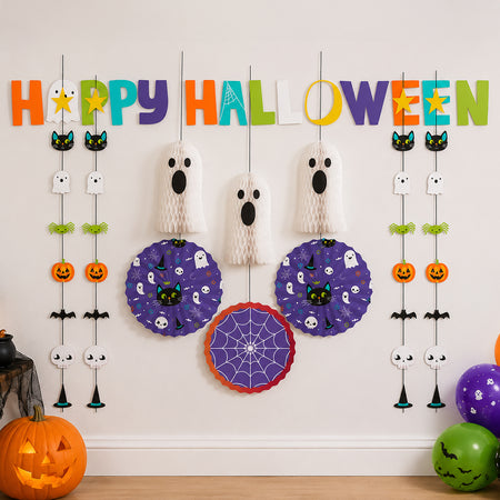 Kids Halloween Decorating Kit - 11 Pieces