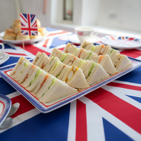 Red, White and Blue Patriotic Food Platter - 30cm x 18cm
