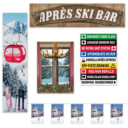 Après Ski Paper Decoration Pack