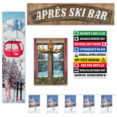 Après Ski Paper Decoration Pack