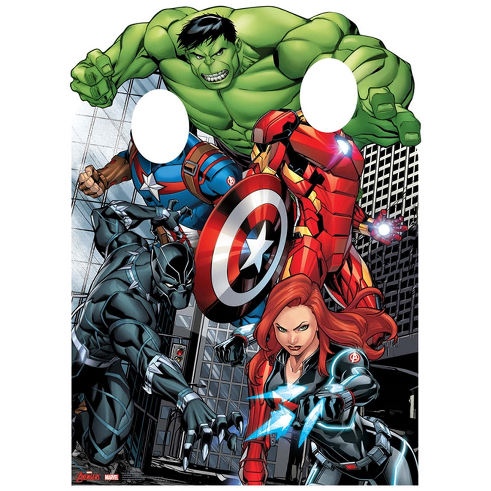 Avengers Assemble Child Stand-In Cardboard Cutout - 1.31m