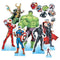 Avengers Characters Tabletop Mini Cutout Decorations - Pack of 7