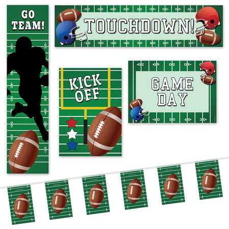 American Football Paper Decoration Pack