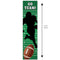 American Football Silhouette Portrait Banner - 30cm x 120cm