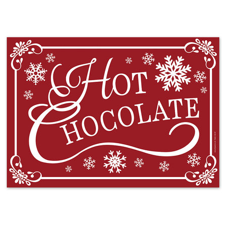 Hot Chocolate Poster Sign - A3