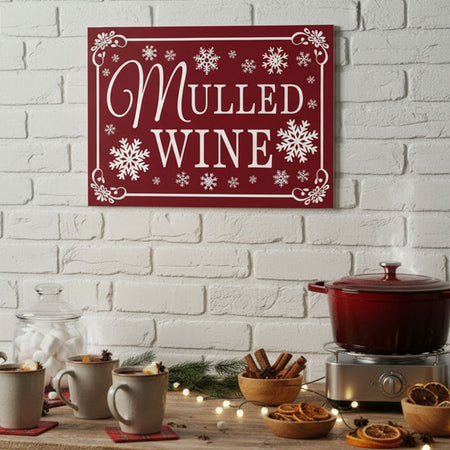 Mulled Wine Poster Sign - A3