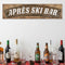 Après Ski Lodge Bar Sign Banner - 120cm x 30cm