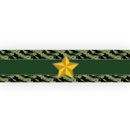Army Camouflage Banner Decoration - 1.2m