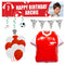 Personalised Arsenal FC Football Decoration Party Pack